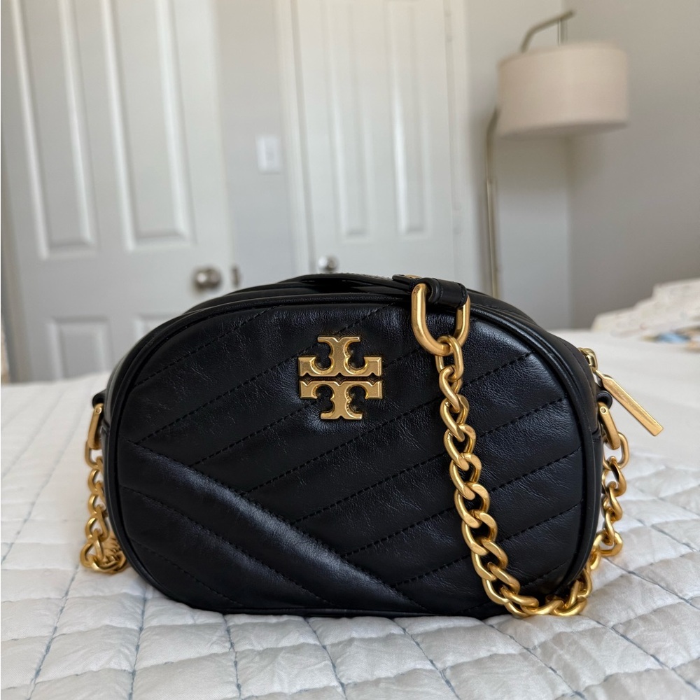 Tory Burch kira quilted crossbody camera bag